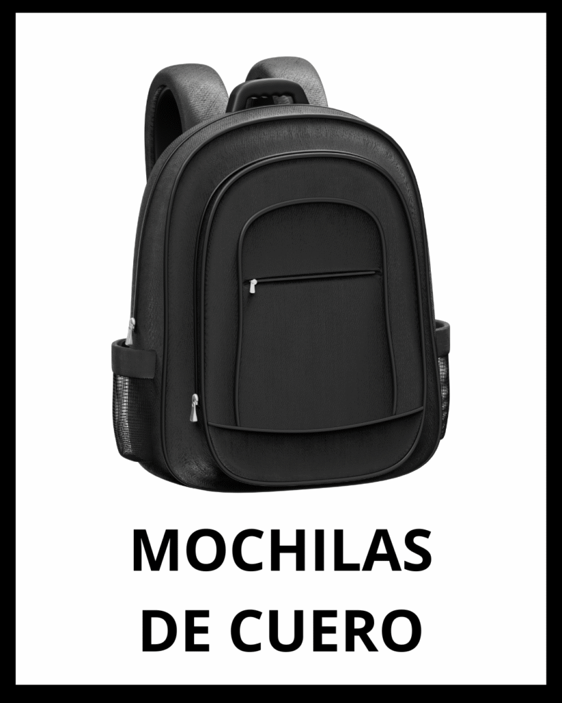 MOCHILAS DE CUERO